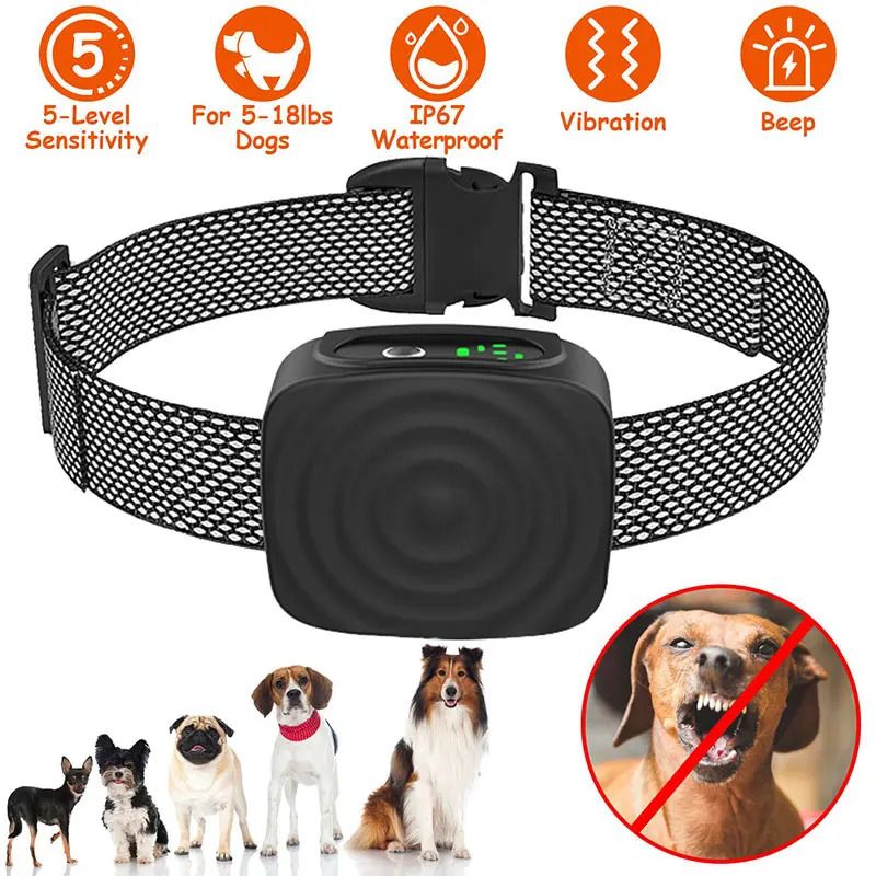 Dogs-Up Anti Barking Intelligent Electric Ultrasonic Vibrator Cruel Free