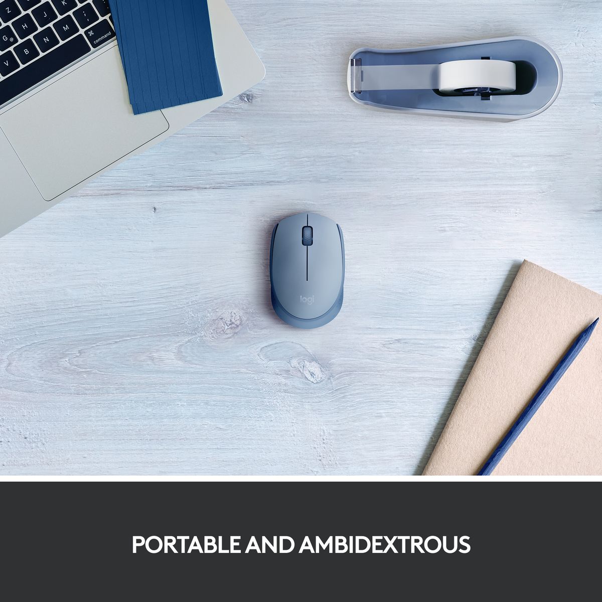 Logitech M171 Wireless Mouse with USB Nano Receiver - Ambidextrous (2 Year Warranty, Parallel Import)