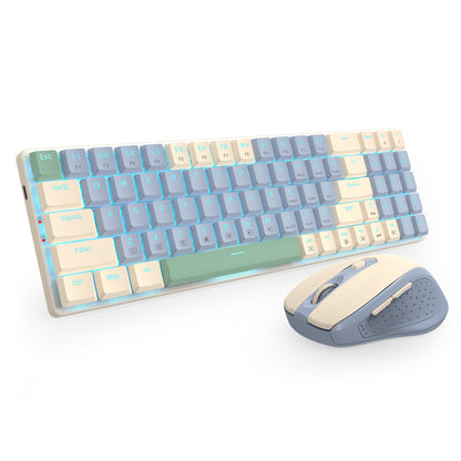Redragon BS8772 Mechanical Wireless Keyboard & Mouse Combo