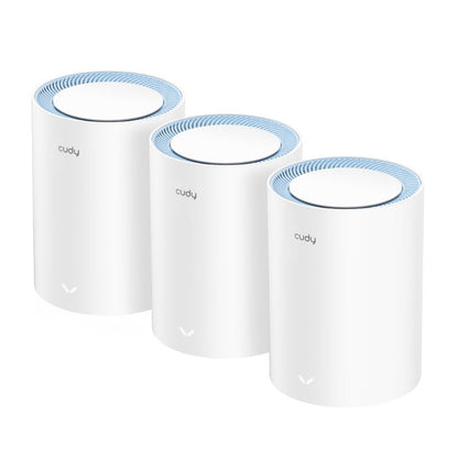 Cudy M1200 AC1200 Dual-Band Whole Home Mesh Wi-Fi Router – 3 Pack