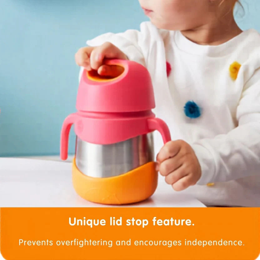 B.Box food jar used for school lunch meal prep with hot pasta