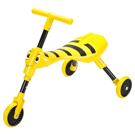 Scuttlebug 3-wheel foldable bumblebee ride-on tricycle for 1-3 year olds