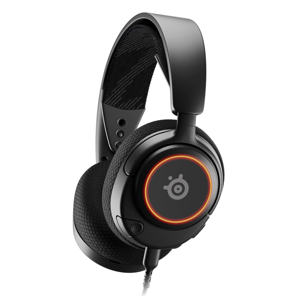 SteelSeries Arctis Nova 3 Multi-Platform Gaming Headset Black main front view