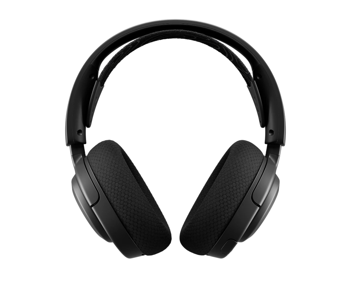 SteelSeries Arctis Nova 5 black USB-C wireless dongle and extension cables