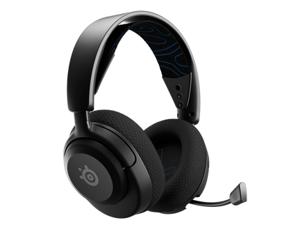 SteelSeries Arctis Nova 5P PS5 Wireless Gaming Headset White main front view