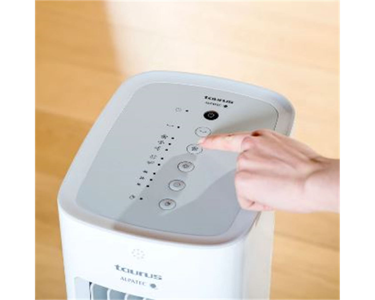 Close-up view of removable and washable anti dust filter on rear of Snowfield Babel