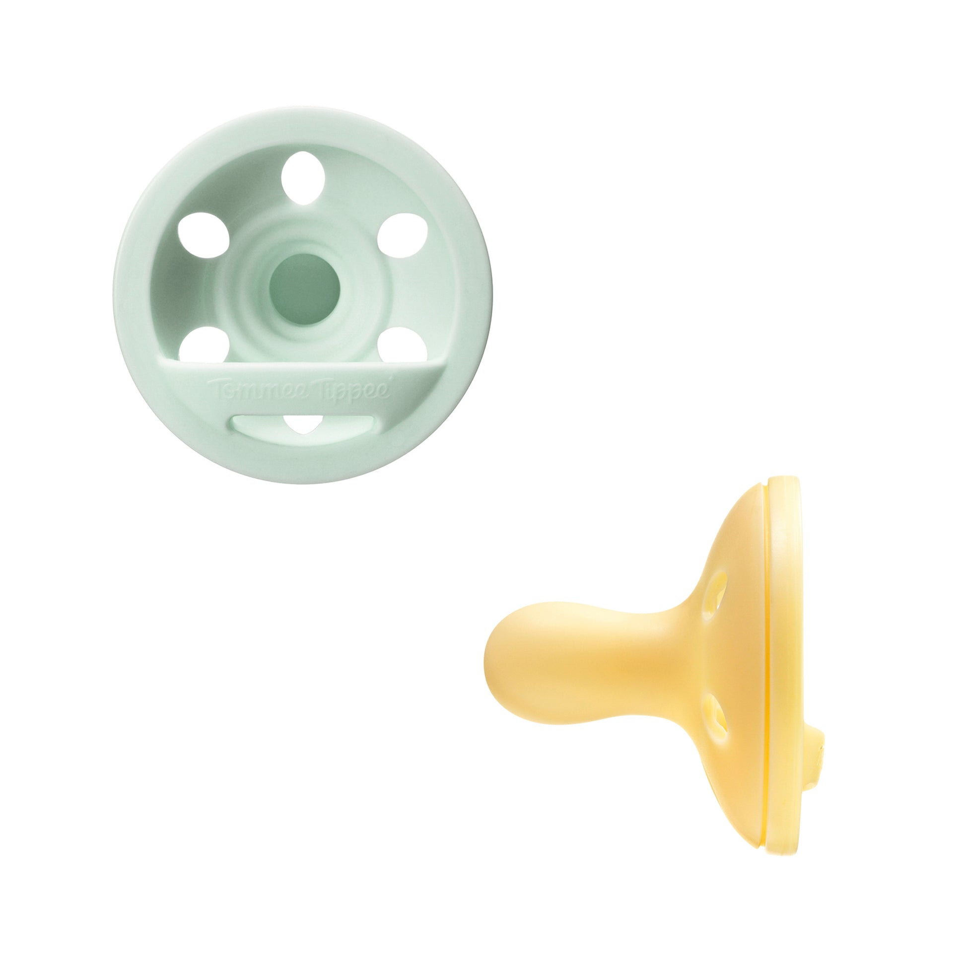 Tommee Tippee Breastlike Soother 0-6M 2 pack with steriliser case
