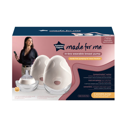 Tommee Tippee Made for Me double wearable electric breast pump set