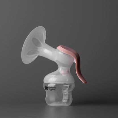 Tommee Tippee Made for Me manual breast pump with ergonomic handle