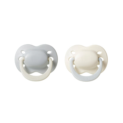Official retail box packaging for Tommee Tippee Newborn Soother 0-2M 2 pack Boy