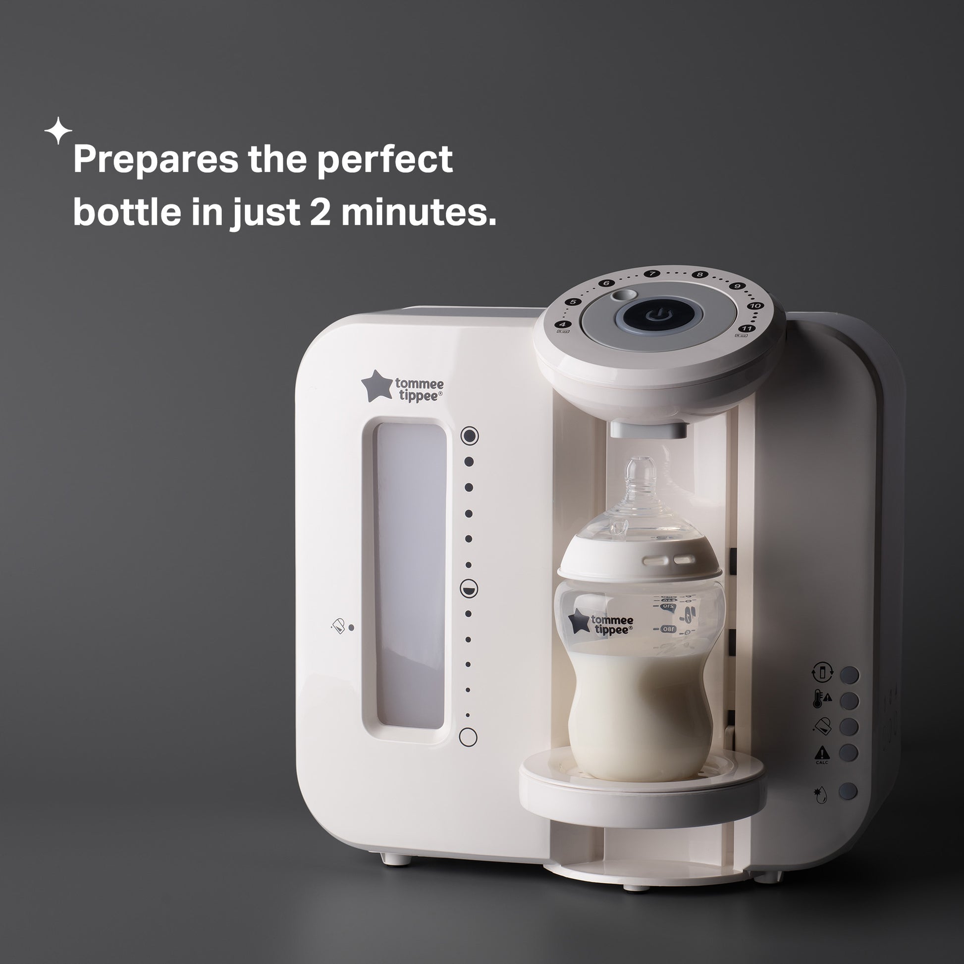 Tommee Tippee Natural Start Perfect Prep machine for fast bottle making