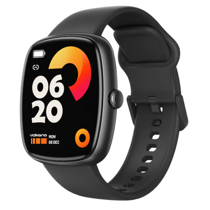 Rear view showing LC09A heart rate sensor and magnetic charging contact points
