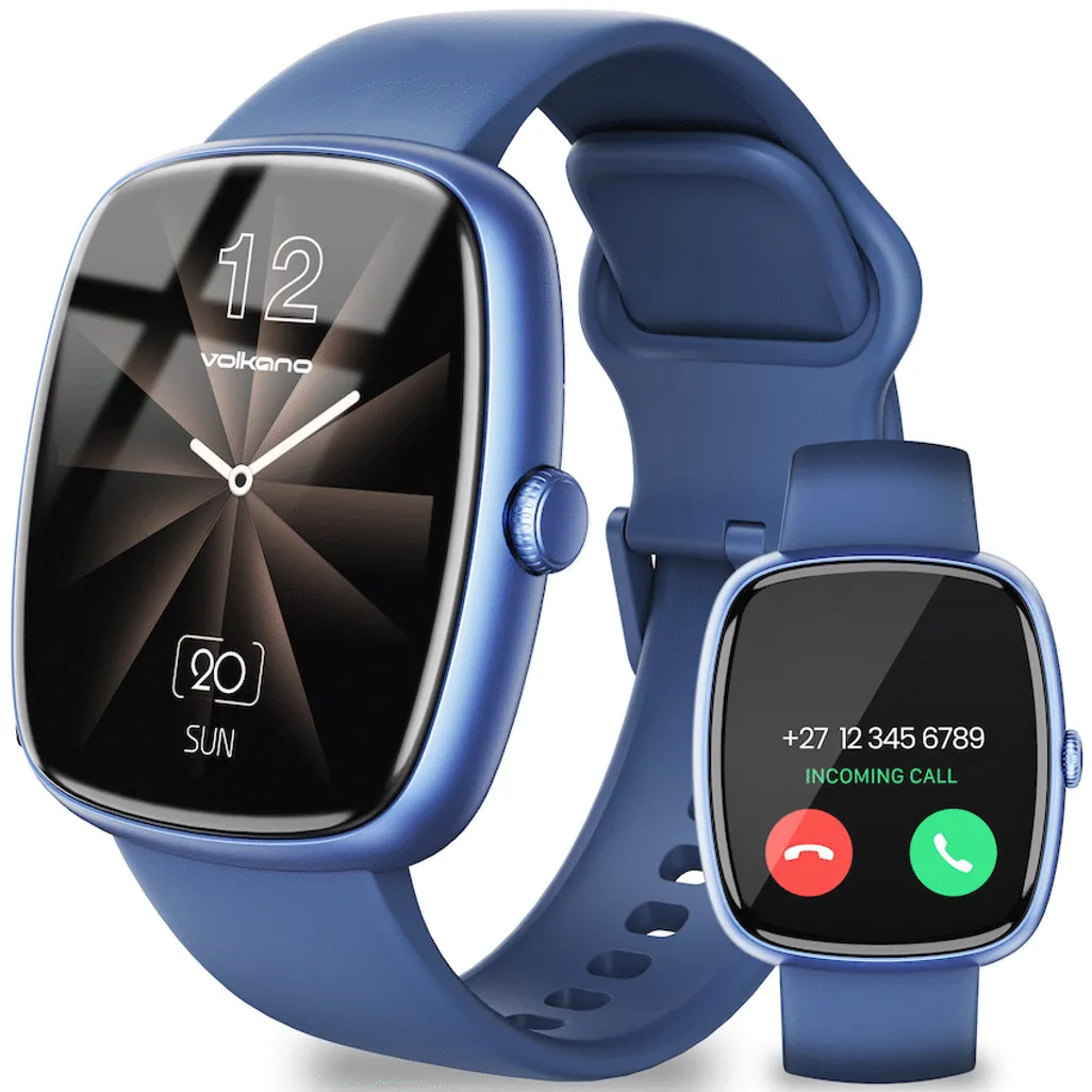 Infographic showing heart rate monitor stats and Volkano Fit app integration