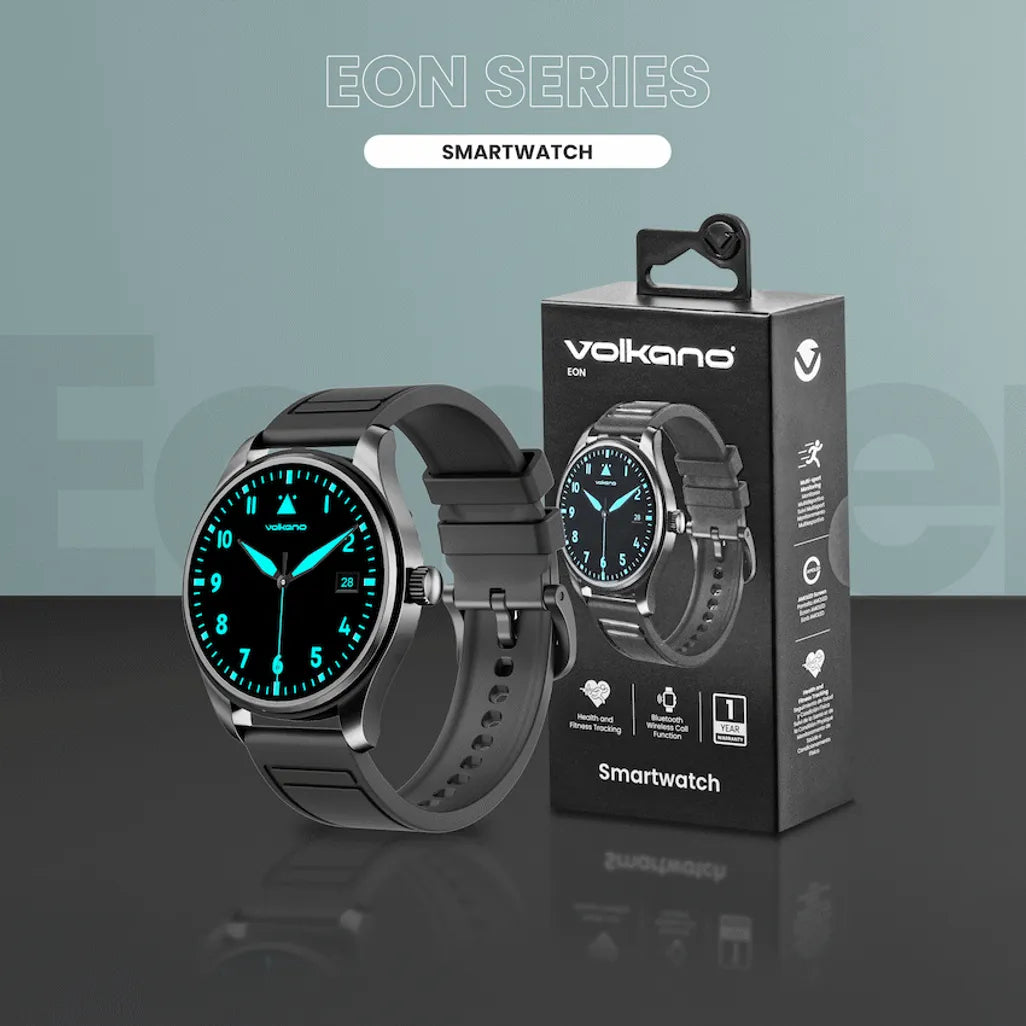 Infographic showcasing continuous heart rate SpO2 blood oxygen and stress tracking features