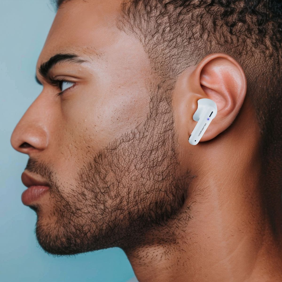 Official retail box packaging for Volkano Jupiter TWS Bluetooth earphones