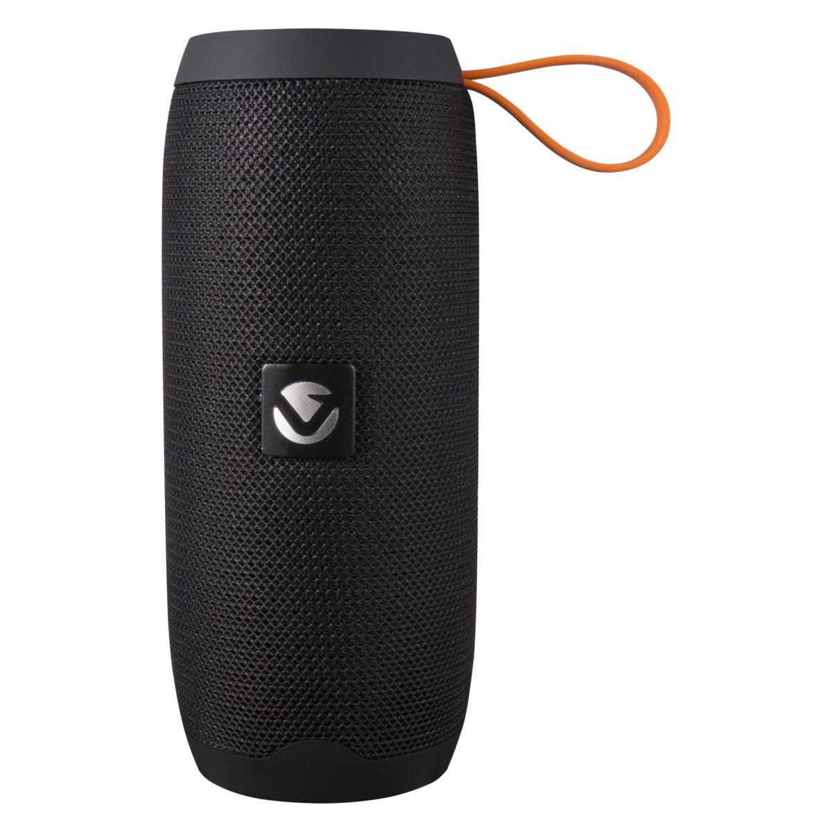 Volkano Stun 2.0 Series Bluetooth Speaker in sleek matte black front view