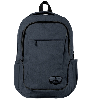 Volkano Victory Series student and everyday backpack in navy blue front view