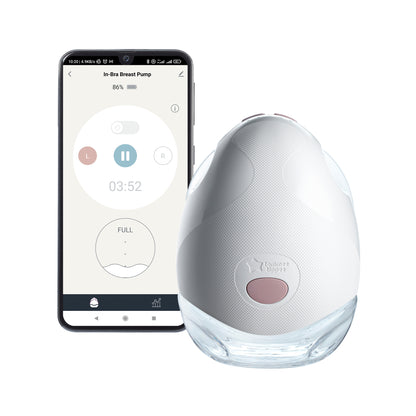 Tommee Tippee wearable pump with app control and milk tracking