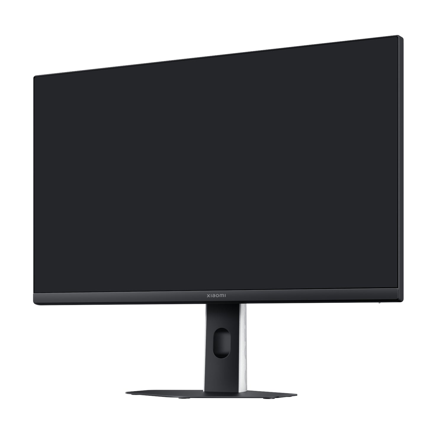 Close-up view of input ports on Xiaomi G24i monitor including DisplayPort HDMI and audio jack