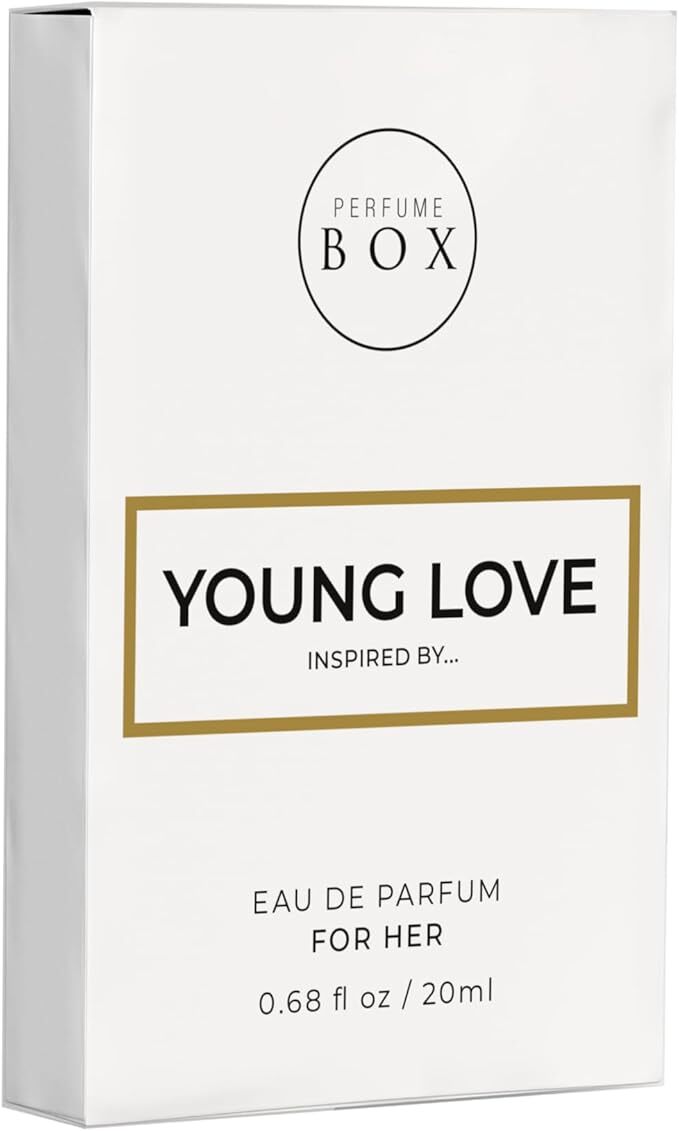 Compact 20ml travel size Perfume Box Young Love spray inside a luxury clutch