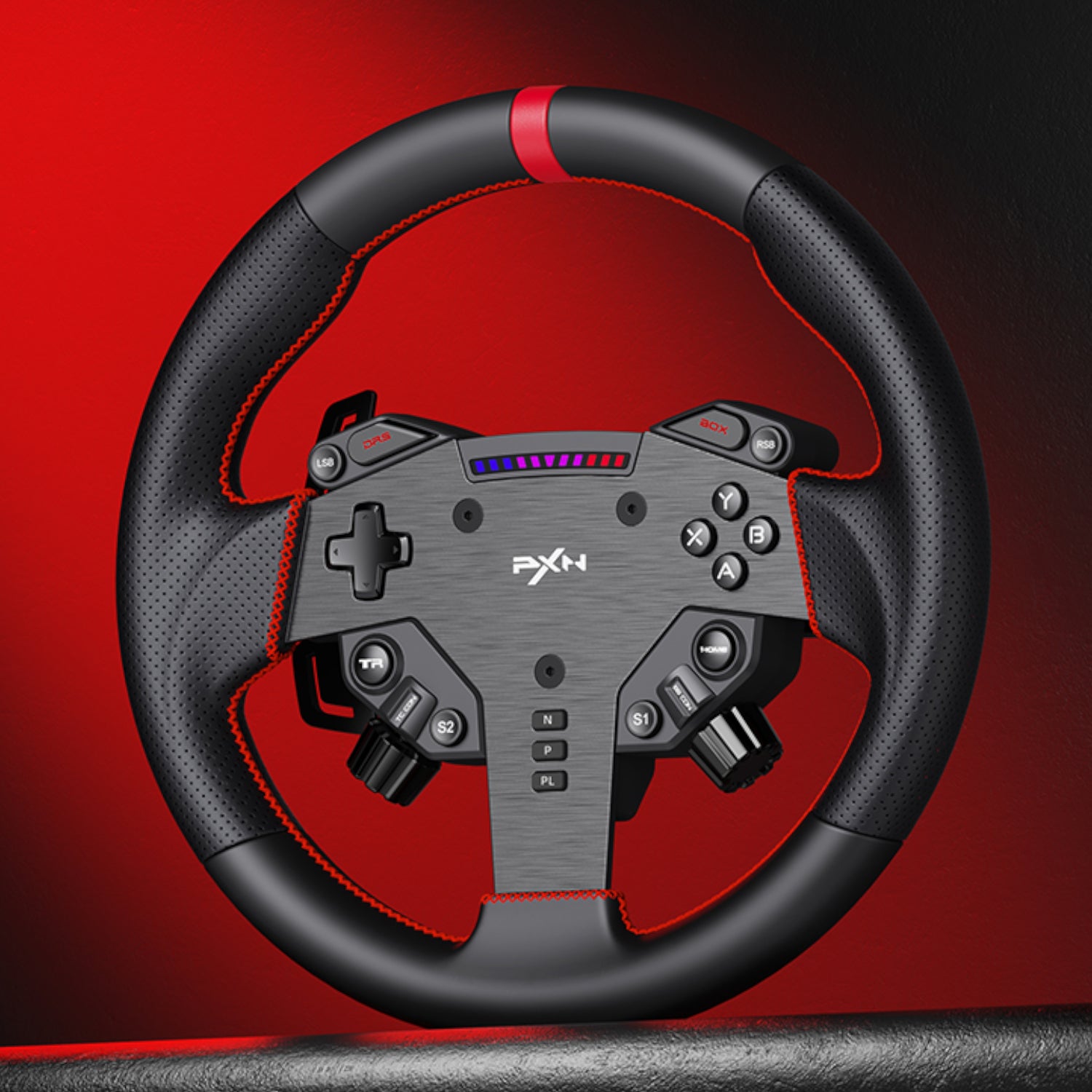 Detailed view of the robust Z8 desk clamp assembly attached securely to the bottom of the wheel base