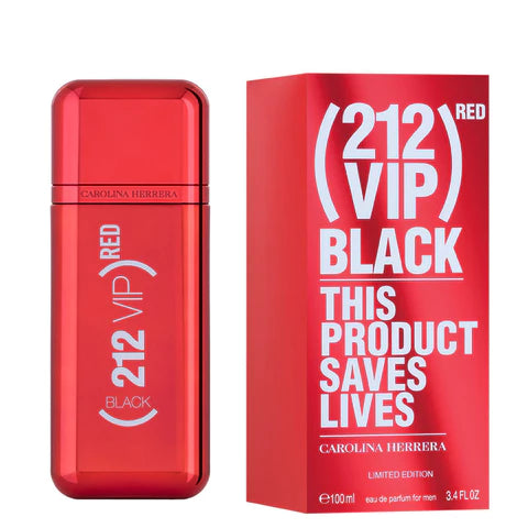 Carolina Herrera 212 VIP Black Red Parallel Import