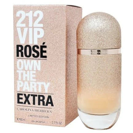 Carolina Herrera 212 VIP Rose EXTRA 80ml (Limited edition Glitter)Perfume For Her Parallel Import
