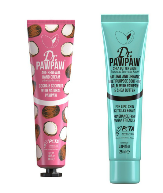 Dr. PawPaw Pamper & Nourish Lip Balm And Hand Cream Set
