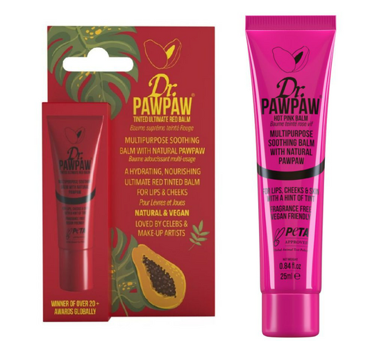Dr. PawPaw Pink And Red Lip Balm Pack