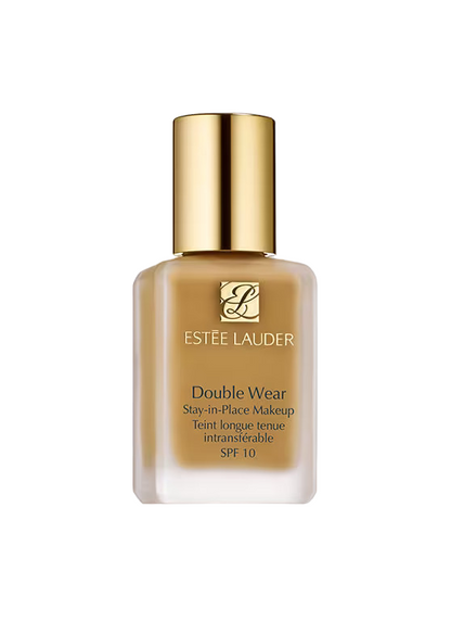 Estée Lauder Double Wear Stay-in-Place Makeup SPF 10 ,30ml

In a wide range of shades that flatters all. Won’t look grey on deeper skintones.
Unifies uneven skintone and covers imperfections with buildable, medium-to-full coverage.
Feels lightweight and so comfortable, you won’t believe it’s long wear. No touchups needed.
Double Wear is the makeup that keeps up—no matter where your day takes you. Apply once and don’t think twice.