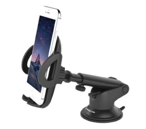 Volkano Extendable Car Phone Holder with Suction & Vent - Extend Series