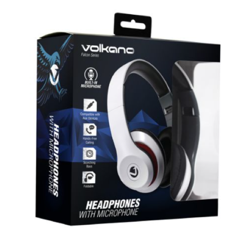 Volkano Headphones with Mic Falcon Series