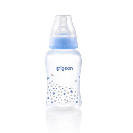 Pigeon Flexible Streamline Bottle Blue Star 150ml