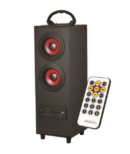 Volkano Hurricane Series Tower Speaker - Black