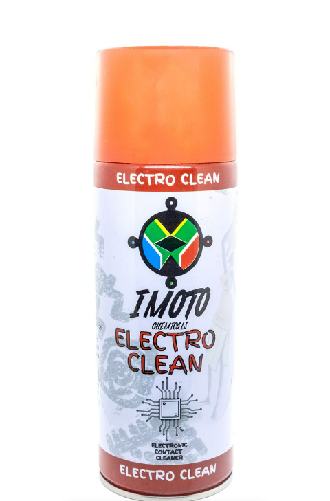 IMOTO Electro Clean - 400ml
High-quality precision contact cleaner which dissolves and flushes away contaminants from electronics and electrical components

What's in the box
1 x 400ml Electro Clean