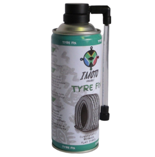 Imoto Tyre Jack Inflator & Sealer

Features:
- Emergency repair
- Practical, fast and safe
- For use on SUVs, MPVs, Cars, LDVs, Trailers, Motorcycles, Bicycles, Caravans, etc
- Unique blend of latex polymers that create a super effective seal
- Suitable for tyres filled with Nitrogent, Tubeless and Tubed tyres
- Please follow all instructions including careful storage

What's in the box
2 x Imoto - Tyre Inflator and Sealer