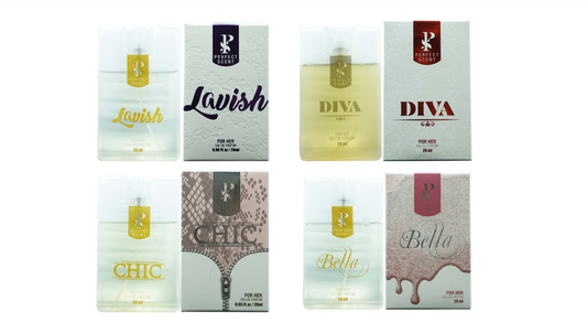 Perfect Scent - Collection of 4 Perfumes For Her Pocket size