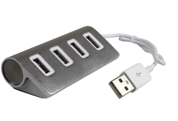 Volkano Pivot Series 4-Port USB Hub