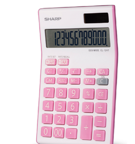 Sharp EL-124T 12 Digit Calculator
