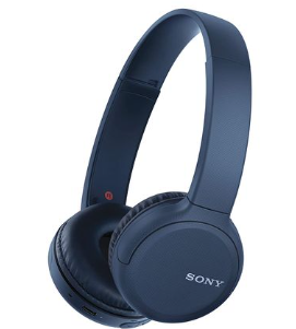 Sony WH-CH510 Bluetooth On-Ear Headphones with NFC - Blue