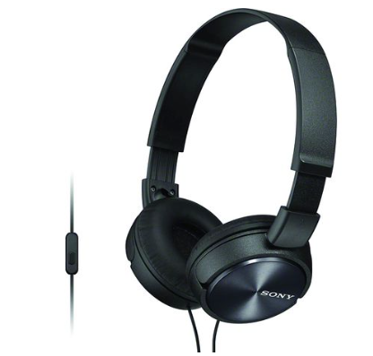 Sony MDR-ZX310AP Headband Stereo Headset - Black