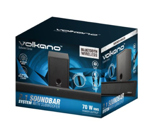 Volkano Turbulent Series 80W 2.1 Soundbar